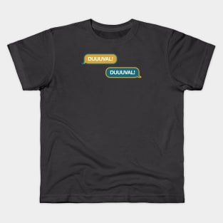 DUUUVAL Text Message Kids T-Shirt